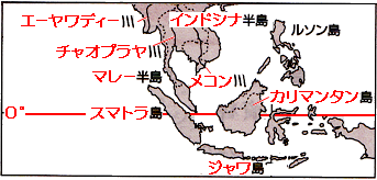 東南アジアの地形